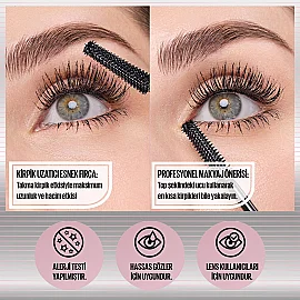 Maybelline Lash Sensational Sky Tubes - Maskara Siyah - 8