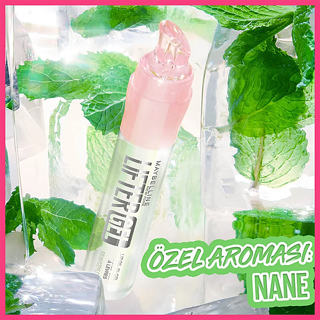 Maybelline Lifter Gel - Ekstra Parlak Dudak Parlatıcısı No: 001 Mintini - 6