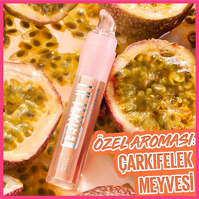 Maybelline Lifter Gel - Ekstra Parlak Dudak Parlatıcısı No: 003 Passion Juice - 5