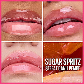 Maybelline Lifter Gel - Ekstra Parlak Dudak Parlatıcısı No: 004 Sugar Spritz - 8