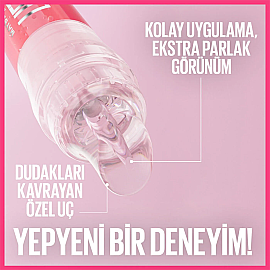Maybelline Lifter Gel - Ekstra Parlak Dudak Parlatıcısı No: 004 Sugar Spritz - 6