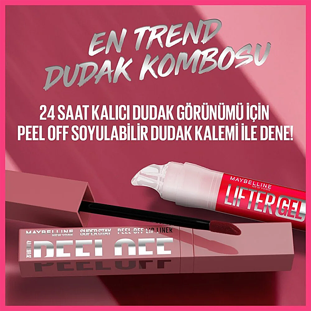 Maybelline Lifter Gel - Ekstra Parlak Dudak Parlatıcısı No: 005 Melon Ade - 7