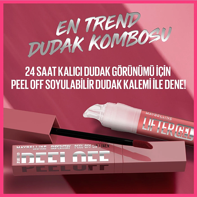 Maybelline Lifter Gel - Ekstra Parlak Dudak Parlatıcısı No: 006 Strawberry Shake - 4