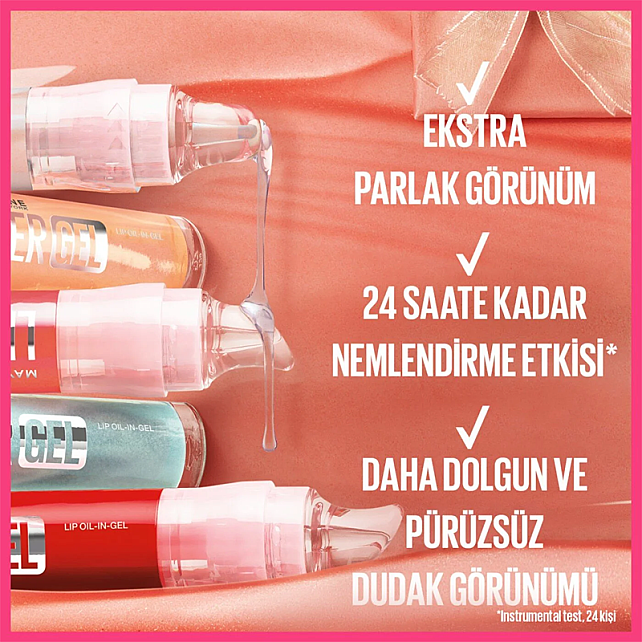 Maybelline Lifter Gel - Ekstra Parlak Dudak Parlatıcısı No: 006 Strawberry Shake - 8