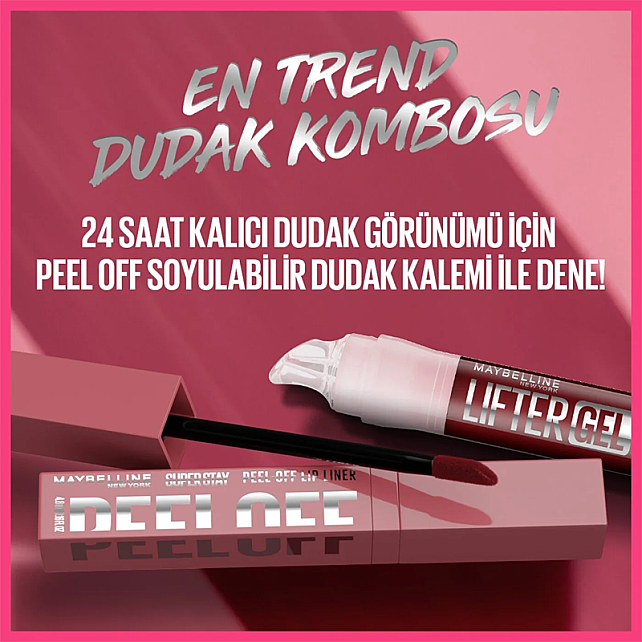 Maybelline Lifter Gel - Ekstra Parlak Dudak Parlatıcısı No: 008 Berry Twist - 6