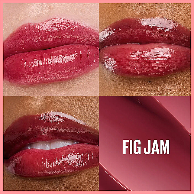 Maybelline Lifter Glaze Oil Balm - Renkli Dudak Yağı Balsamı No: 14 Fig Jam - 3
