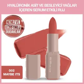 Maybelline Lifter Lipstick Matte - Serum Etkili Ruj No: 002 Maybe It's - 3