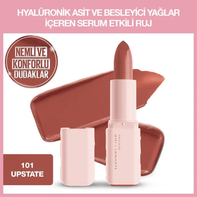  Maybelline Lifter Lipstick Satin - Serum Etkili Ruj No: 101 Upstate - 3