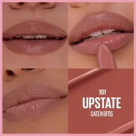  Maybelline Lifter Lipstick Satin - Serum Etkili Ruj No: 101 Upstate - 4