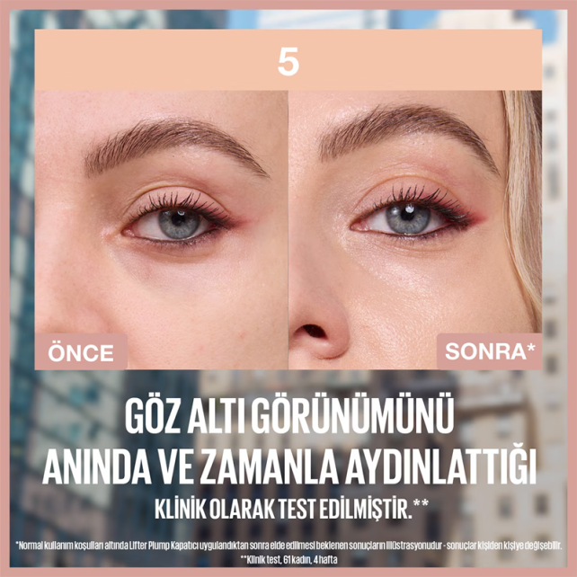 Maybelline Lifter - Nemlendirici ve Aydınlatıcı Etkili Kapatıcı No: 05 - 4