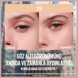 Maybelline Lifter - Nemlendirici ve Aydınlatıcı Etkili Kapatıcı No: 15 - 6