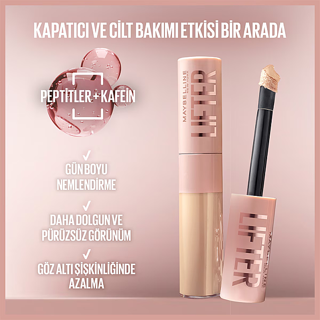Maybelline Lifter - Nemlendirici ve Aydınlatıcı Etkili Kapatıcı No: 30 - 2