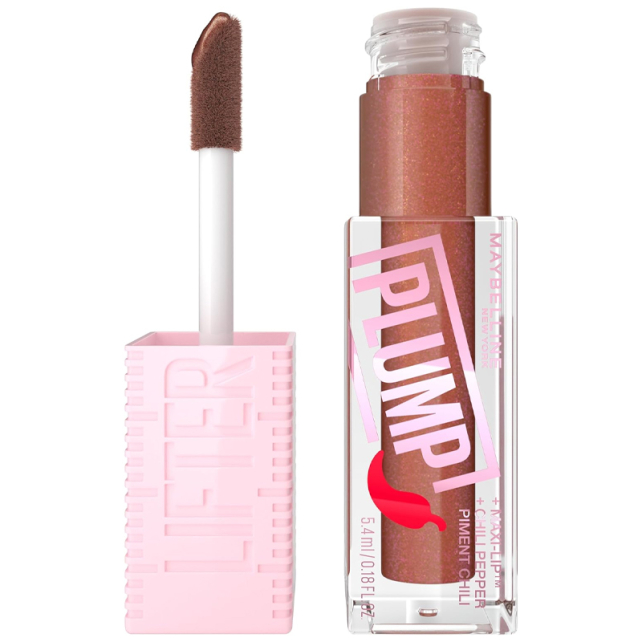 Maybelline Lifter Plump - Dudak Parlatıcı No: 07 Cocoa Zing - 1