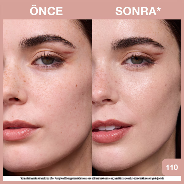 Maybelline Lifter Plump & Glow - Cilt Bakım Etkili Fondöten No: 110 - 7