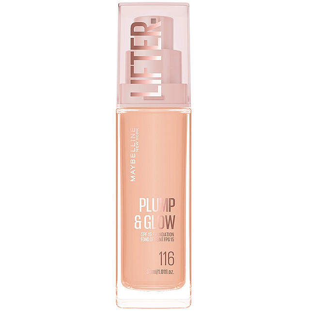 Maybelline Lifter Plump & Glow - Cilt Bakım Etkili Fondöten No: 116 - 1