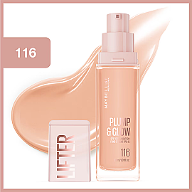 Maybelline Lifter Plump & Glow - Cilt Bakım Etkili Fondöten No: 116 - 4