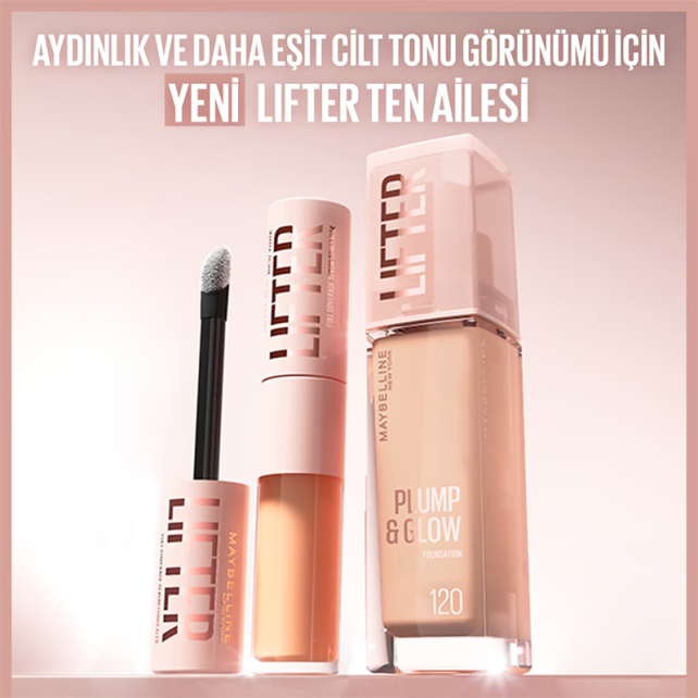 Maybelline Lifter Plump & Glow - Cilt Bakım Etkili Fondöten No: 116 - 7