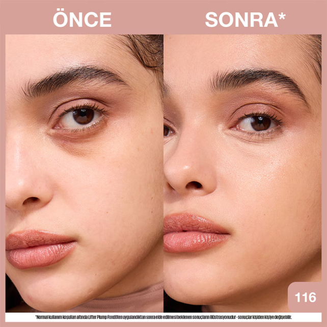 Maybelline Lifter Plump & Glow - Cilt Bakım Etkili Fondöten No: 116 - 8