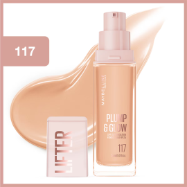 Maybelline Lifter Plump & Glow - Cilt Bakım Etkili Fondöten No: 117 - 4