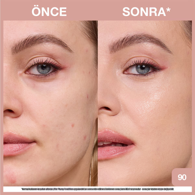 Maybelline Lifter Plump & Glow - Cilt Bakım Etkili Fondöten No: 90 - 7