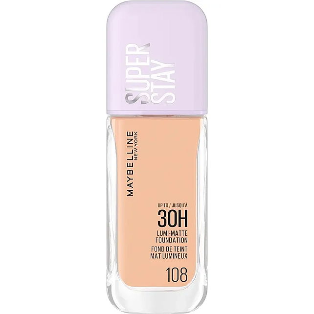Maybelline Lumi Matte Foundation 30H - Mat Fondöten No: 108 - 1