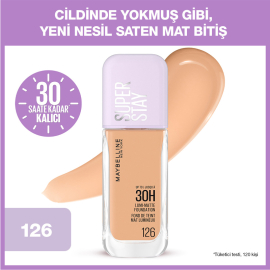 Maybelline Lumi Matte Foundation 30H - Mat Fondöten No: 126 - 2