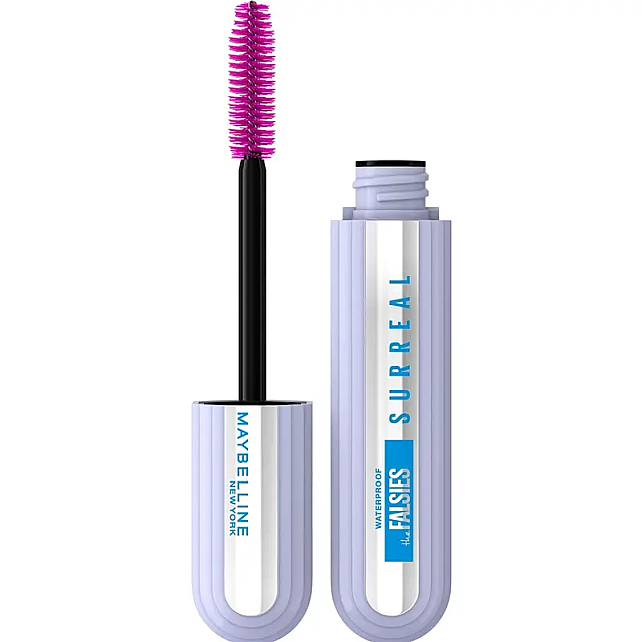 Maybelline New York Falsies Surreal Waterproof - Suya Dayanıklı Maskara Black/Siyah - 1