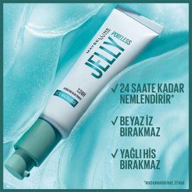 Maybelline Poreless Jelly Primer - Gözenek Gizleyici Makyaj Bazı 30ml - 3
