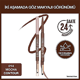 Maybelline Sculpting Stix - Çift Uçlu Göz Kalemi No: 014 Mocha Contour/ Sıcak Kahve - 2