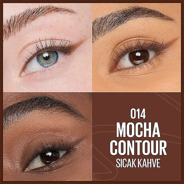 Maybelline Sculpting Stix - Çift Uçlu Göz Kalemi No: 014 Mocha Contour/ Sıcak Kahve - 3
