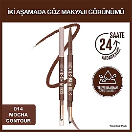 Maybelline Sculpting Stix - Çift Uçlu Göz Kalemi No: 014 Mocha Contour/ Sıcak Kahve - 2