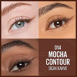 Maybelline Sculpting Stix - Çift Uçlu Göz Kalemi No: 014 Mocha Contour/ Sıcak Kahve - 3