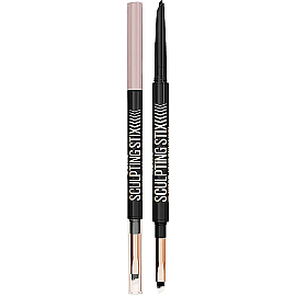 Maybelline Sculpting Stix - Çift Uçlu Göz Kalemi No: 016 Black Blur/ Siyah - Maybelline