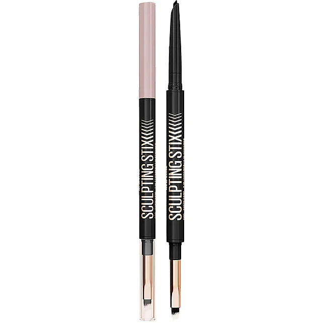 Maybelline Sculpting Stix - Çift Uçlu Göz Kalemi No: 016 Black Blur/ Siyah - 1