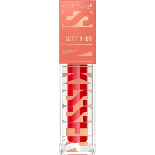 Maybelline Sunkisser Matte Blush - Likit Mat Allık No: 36 Spicy Red - 2