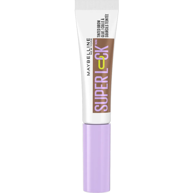 Maybelline Super Lock Brow Glue Eyebrow Gel - Kaş Sabitleyici Maskara No: 257 Medium Brown 7ml - 1