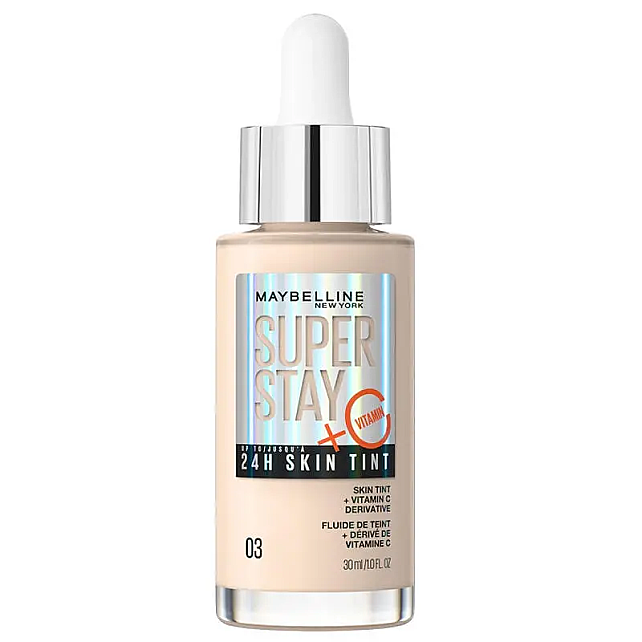 Maybelline Super Stay Skin Tint Vitamin C - Serum Fondöten No: 03 - 1