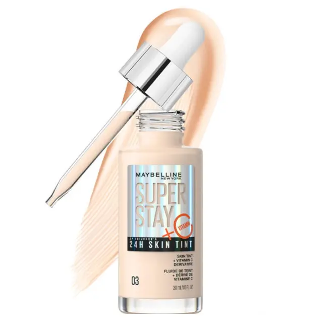 Maybelline Super Stay Skin Tint Vitamin C - Serum Fondöten No: 03 - 2