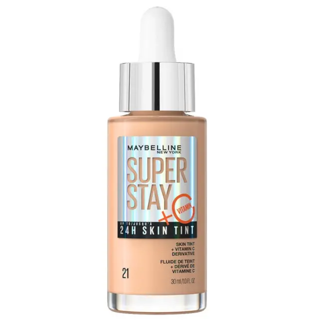 Maybelline Super Stay Skin Tint Vitamin C - Serum Fondöten No: 21 - 1