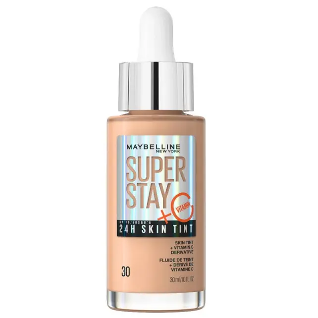Maybelline Super Stay Skin Tint Vitamin C - Serum Fondöten No: 30 - 1