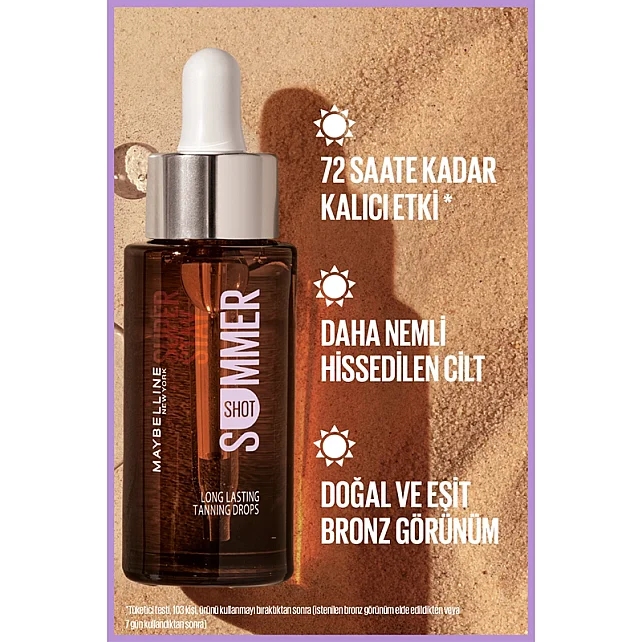 Maybelline Super Stay Super Shot - Bronzlaştırıcı Etkili Damla 30ml - 6