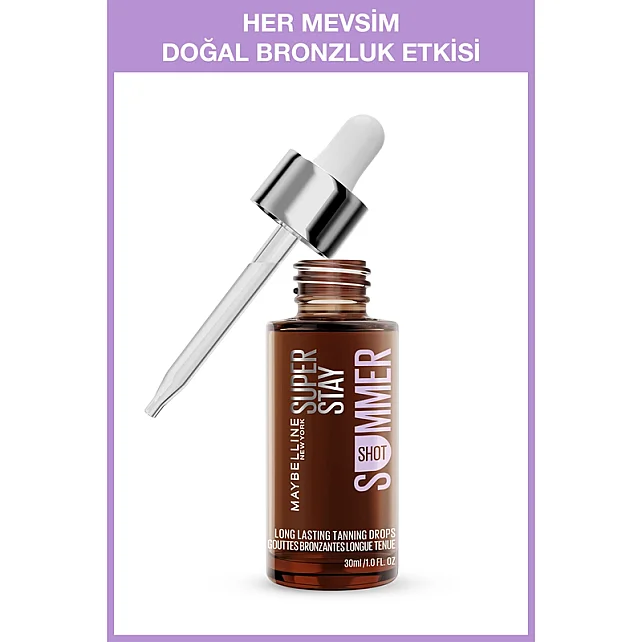 Maybelline Super Stay Super Shot - Bronzlaştırıcı Etkili Damla 30ml - 9