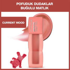 Maybelline Super Stay Teddy Tint - Likit Mat Ruj No: 10 Current Mood - 2