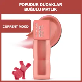 Maybelline Super Stay Teddy Tint - Likit Mat Ruj No: 10 Current Mood - 2