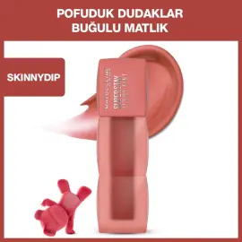 Maybelline Super Stay Teddy Tint - Likit Mat Ruj No: 15 Skinnydip - 2