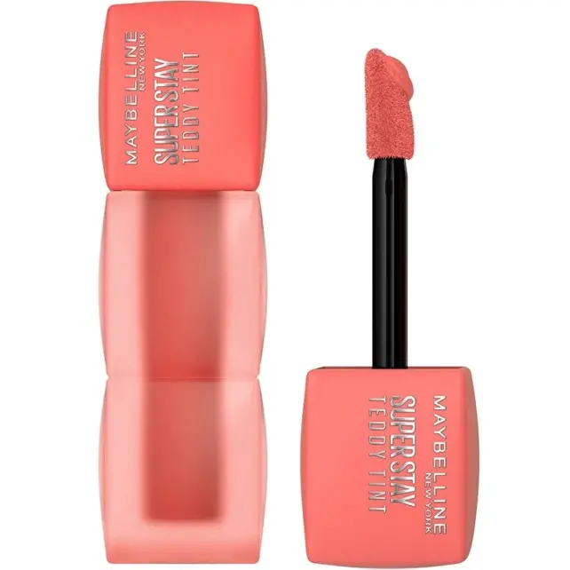 Maybelline Super Stay Teddy Tint - Likit Mat Ruj No: 25 Baby Tee - 1