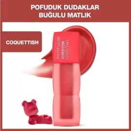 Maybelline Super Stay Teddy Tint - Likit Mat Ruj No: 30 Coquettish - 2