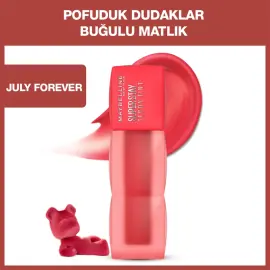 Maybelline Super Stay Teddy Tint - Likit Mat Ruj No: 35 July Forever - 2