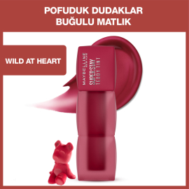 Maybelline Super Stay Teddy Tint - Likit Mat Ruj No: 50 Wild At Heart - 2