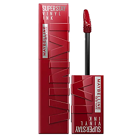 Maybelline Super Stay Vinyl Ink - Likit Parlak Ruj No: 10 Lippy - Maybelline